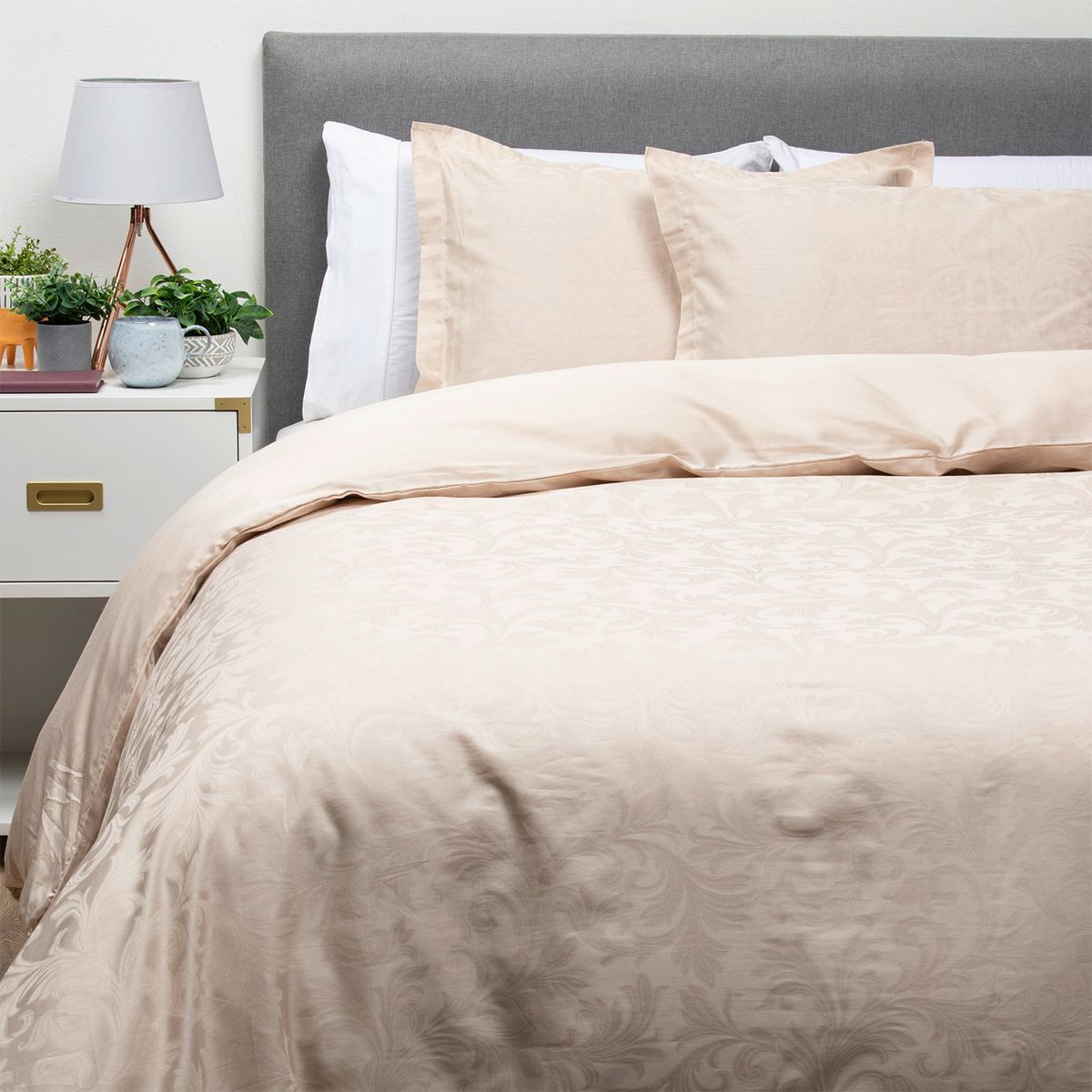 GENERICO - Funda de Plumón Payava jaquard satén King