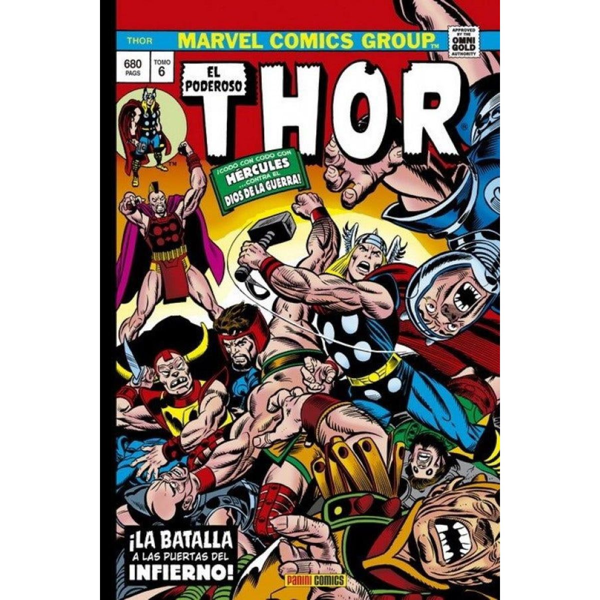 PANINI - Marvel Gold El Poderoso Thor 6 La Batalla A Las Puertas