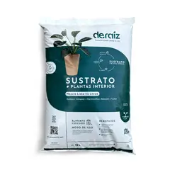 DE RAÍZ - Sustrato Plantas Interior 22L Abono