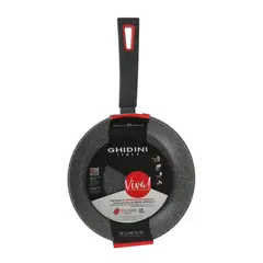 GHIDINI - Sartén 22cm Negro Antiahederente Viva