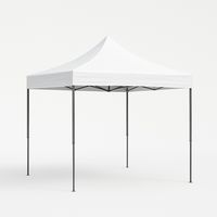 Toldo Plegable 3x3 Impermeable Blanco