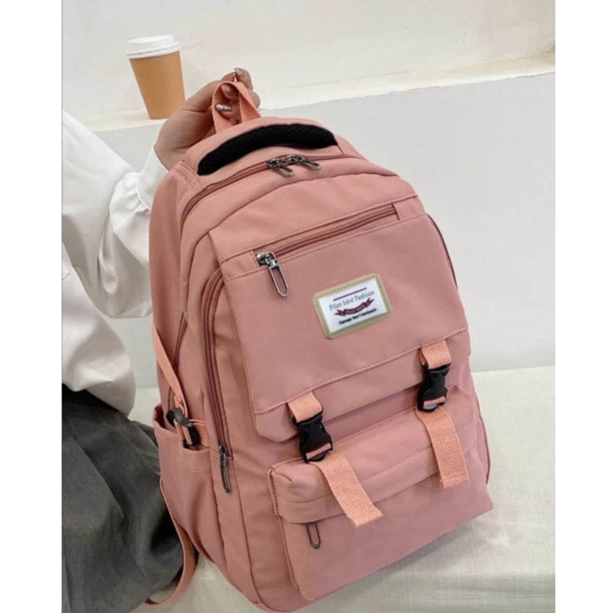 GENERICO - MOCHILA URBANA JUVENIL ESCOLAR COLORES