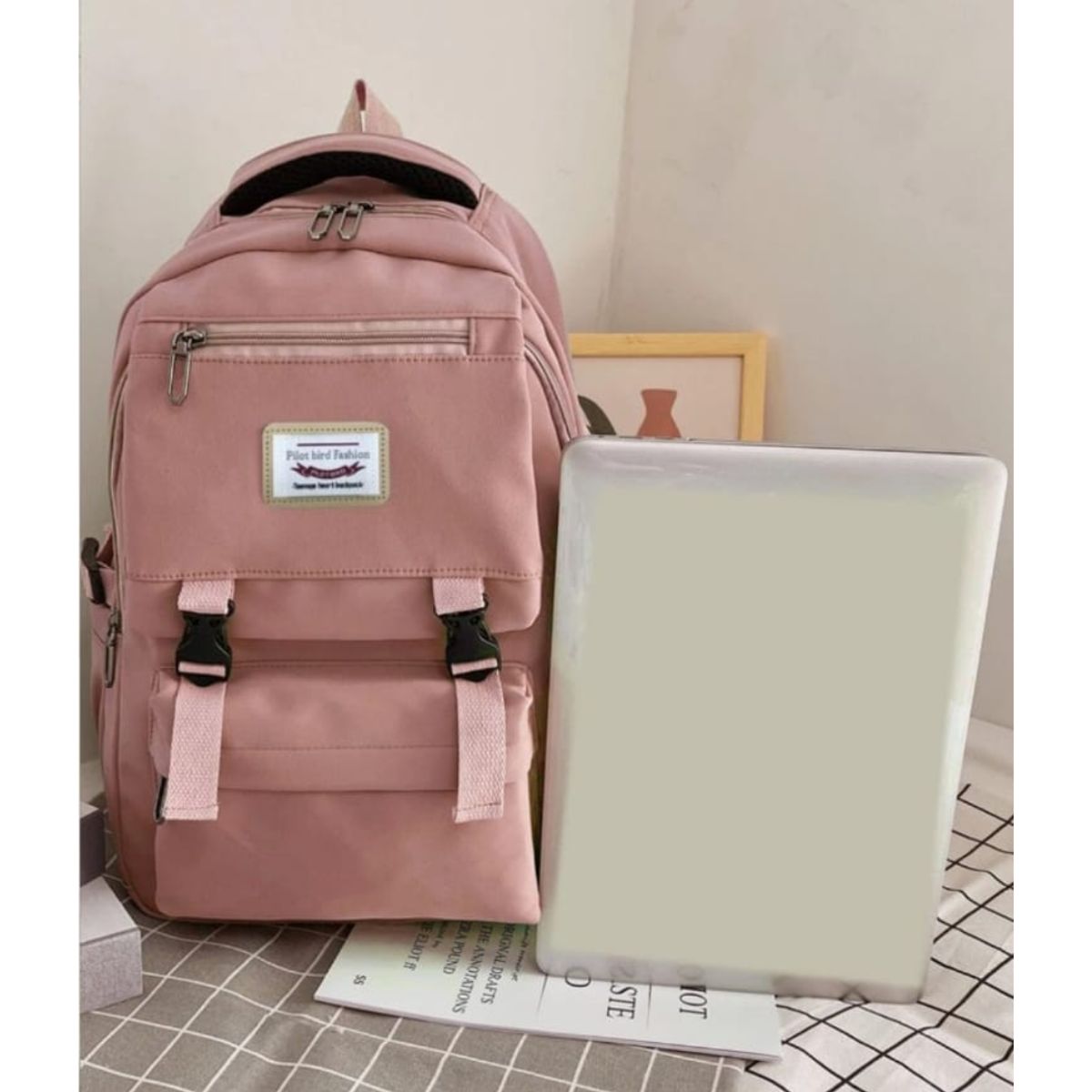 GENERICO - MOCHILA URBANA JUVENIL ESCOLAR COLORES