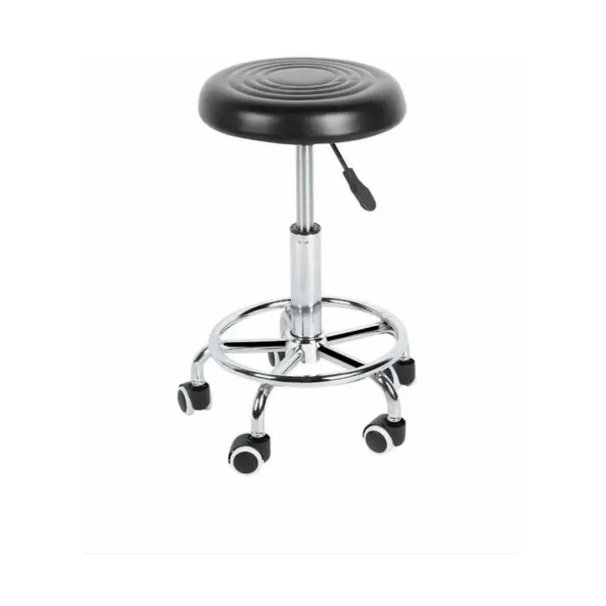GENERICO - Piso Taburete Bar Con Ruedas Sin Respaldo