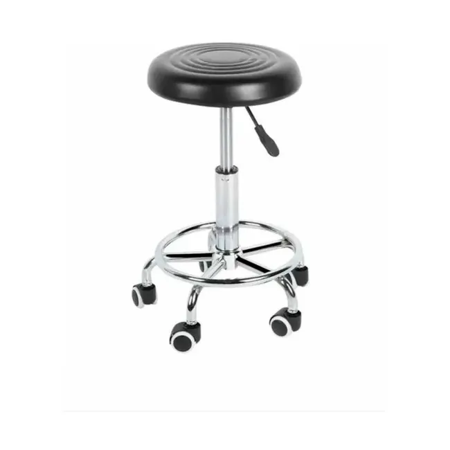 GENERICO - Piso Taburete Bar Con Ruedas Sin Respaldo