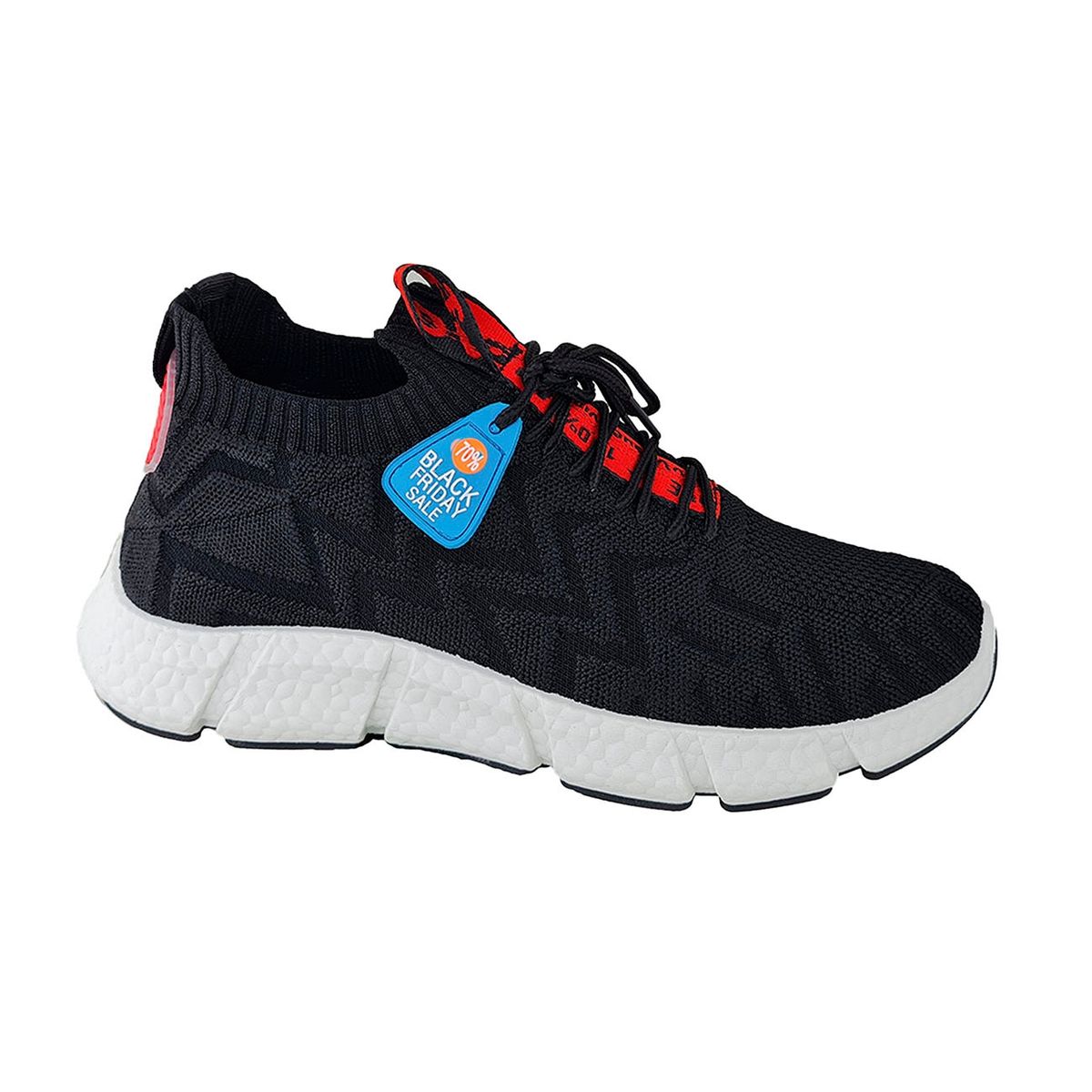 GENERICO - Zapatillas Deportivas De Hombre Super Cómodas Negro - 1084