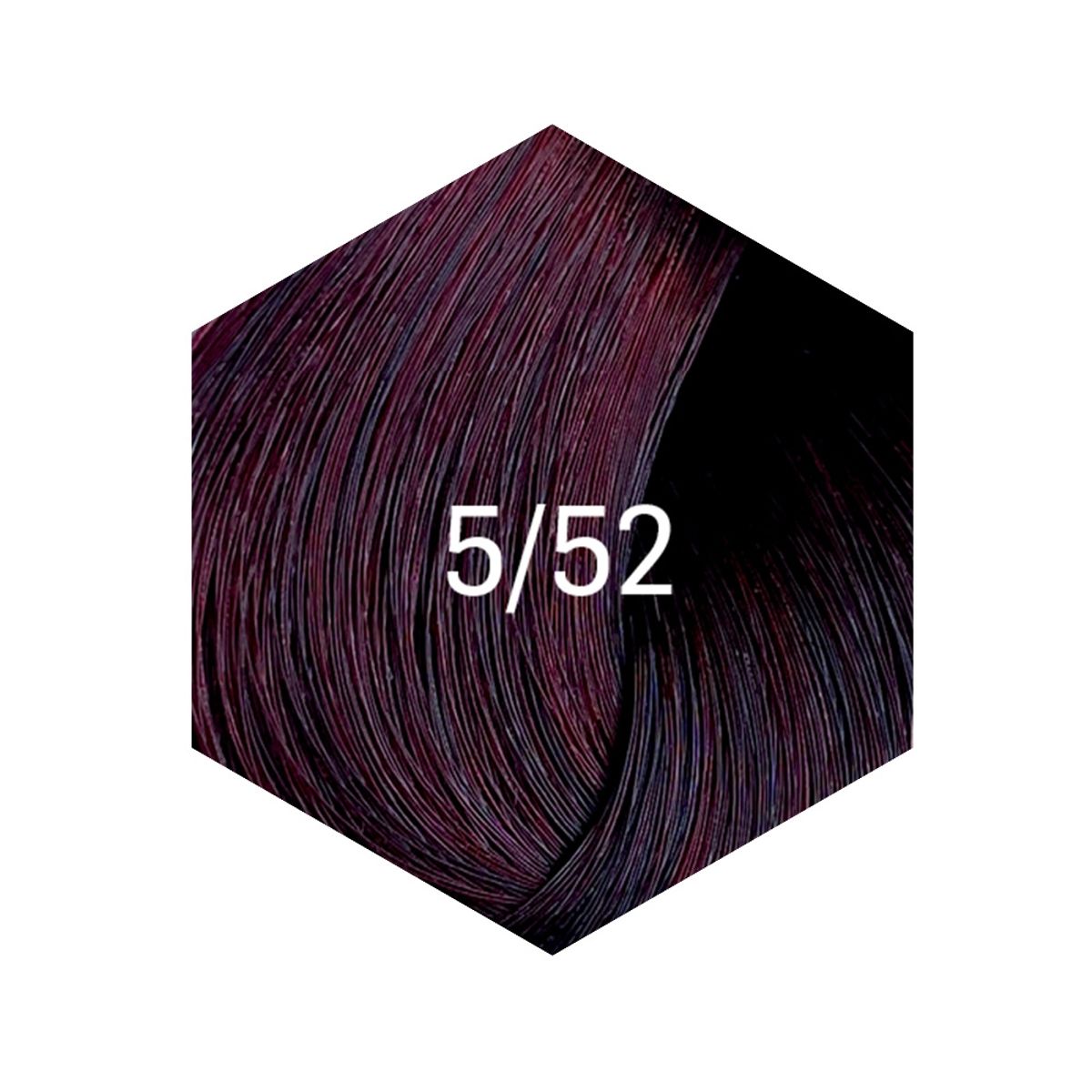 LAKME - tintura permanente 60ml 5/52 castaño claro caoba violeta