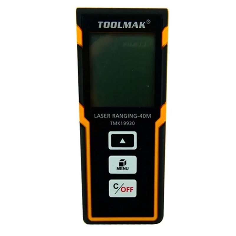 GENERICO - Medidor De Distancia Láser 40 Metros Toolmak Tmk19930