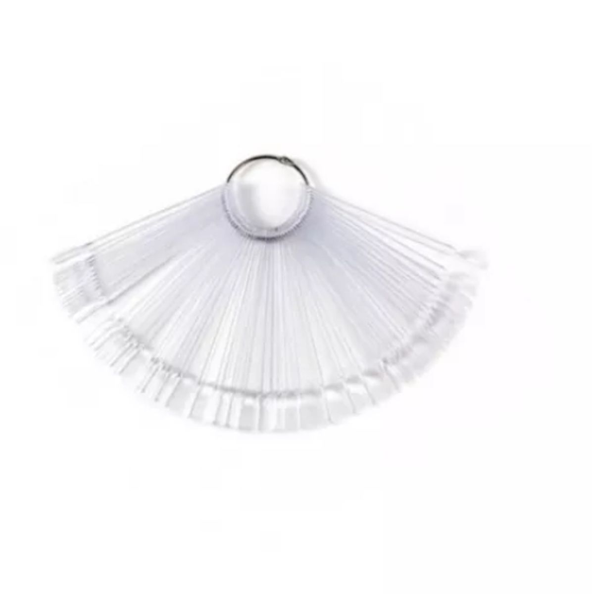 GENERICO - Muestrario De 50 Uñetas Para Practicar Manicure TRANSPARENTE