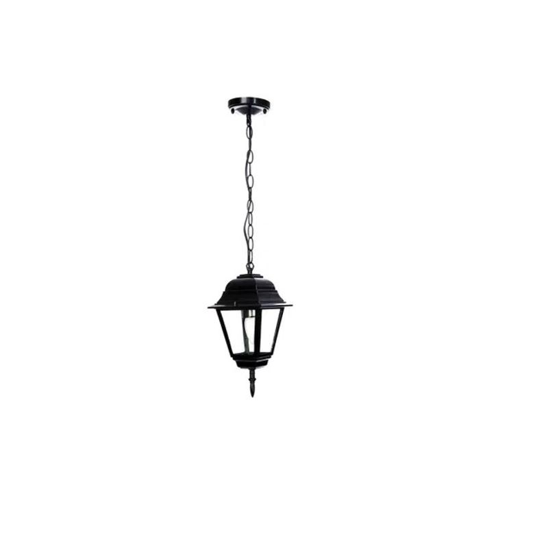 GENERICO - Farol Colgante Lorain Estilo Rústico  Vintage Negro