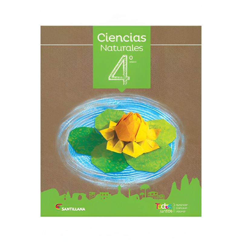 TOP10BOOKS - CIENCIAS NATURALES 4 BÁSICO (TOMO I + CUDERNO ACTIVIDADES) TODOS JUNTOS. Editorial: Santillana