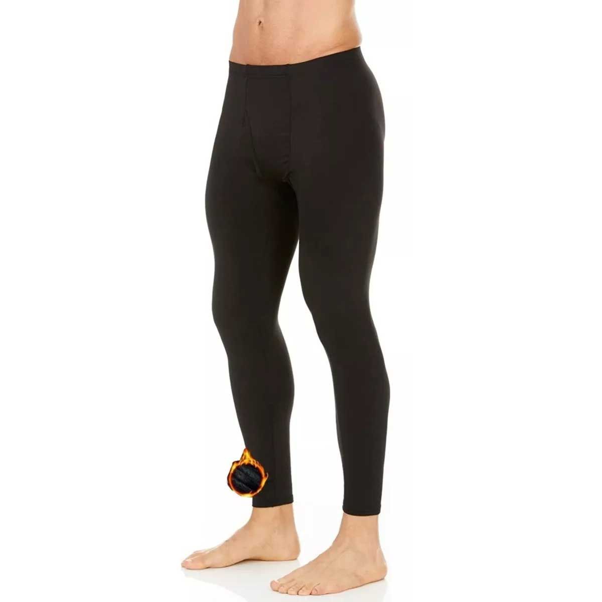 EVERSO - Pack 2 Calzas Polar Hombre Con Bamboo Elástico Y Elegante