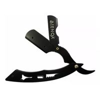 Navaja Navajin Afeitador Para Barbería Negro