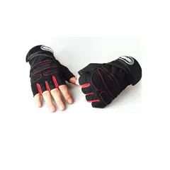 GENERICO - Guantes Entrenamiento Gym Levantamiento De Pesas Negro M
