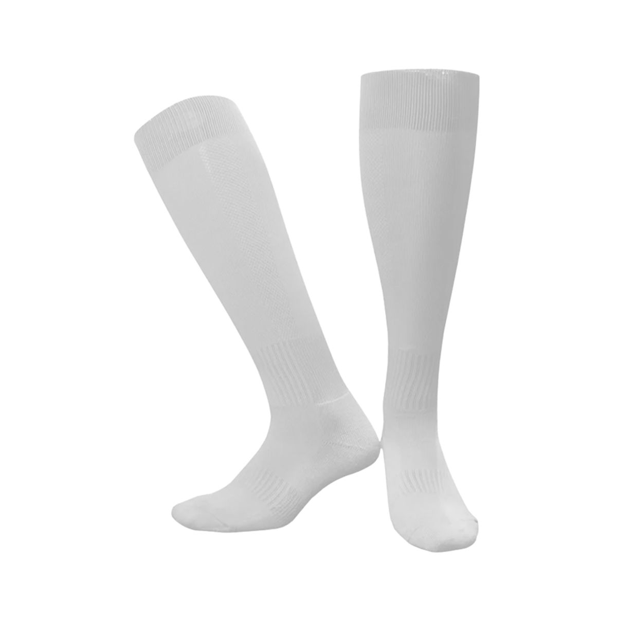 GENERICO - Par De Calcetas Deportivas Unisex Futbol Elasticadas 40 - 46