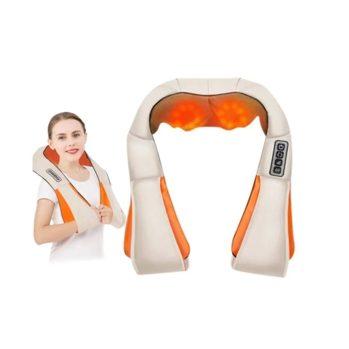 GENERICO - Masajeador Eléctrico Cervical Para Cuello Espalda