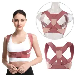 GENERICO - Corrector De Postura Soporte Espalda Clavicula Mujer Hombre T-S