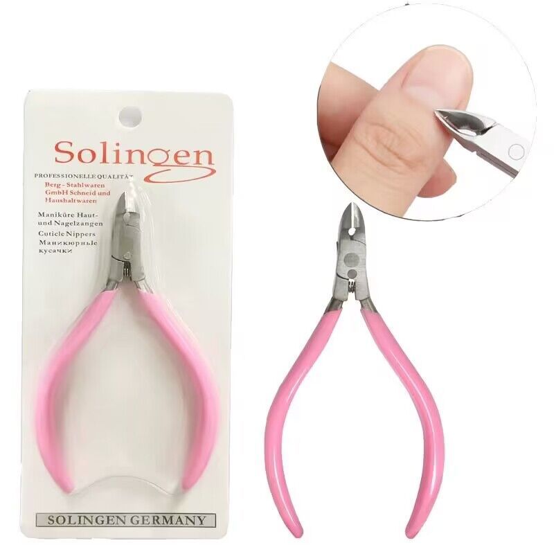 GENERICO - Cortador De Uñas Cutícula Manicura Corta Cutícula Acero