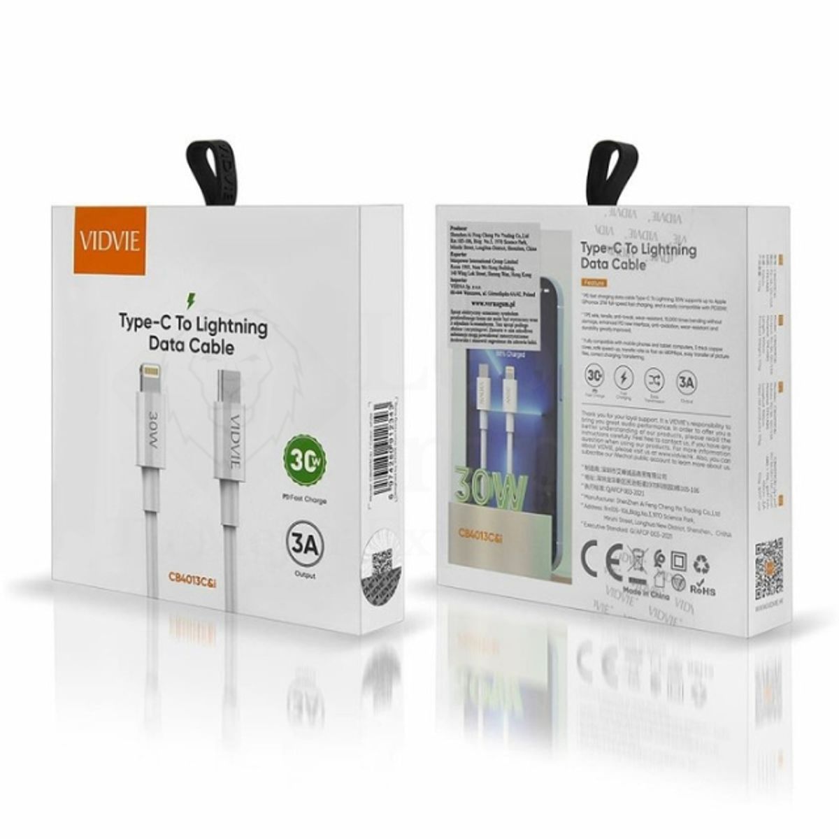 GENERICO - Cable Tipo C A Lightning Para iPhone Carga Rapida