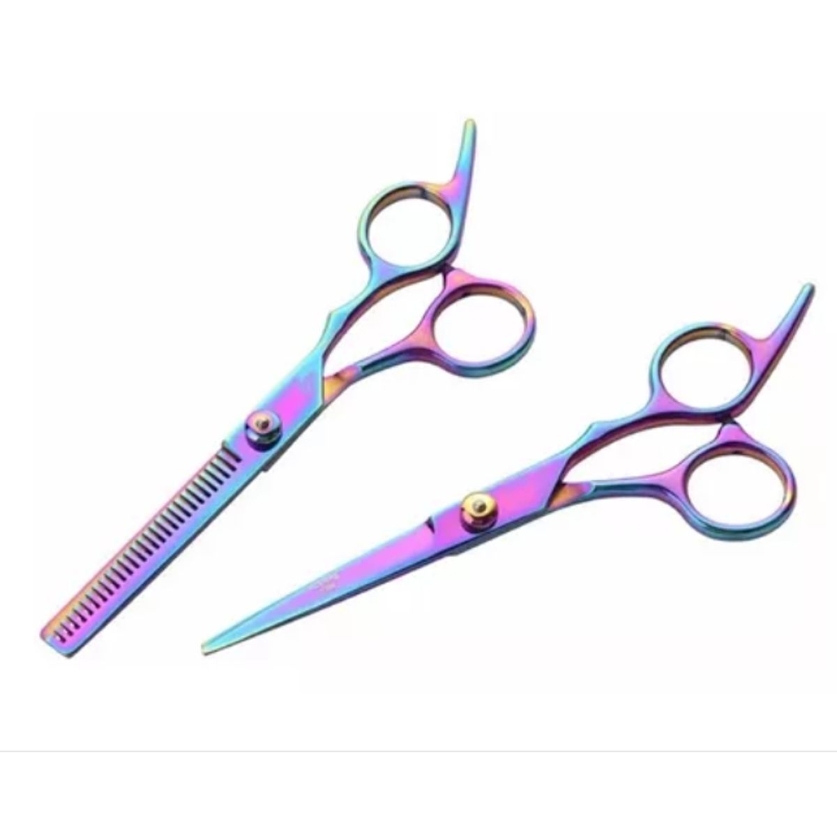 GENERICO - Set Tijera De Corte Filo Navaja  Esculpidora Tornasol