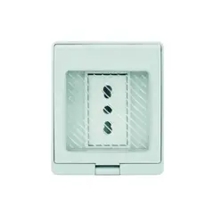 LEXO - CAJA HIDROBOX INTERPERIE CON TOMACORRIENTE SIMPLE 10 / 16A 250V IP55