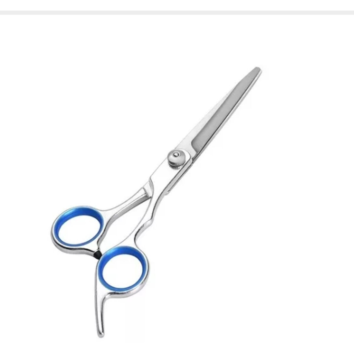 GENERICO - Tijera Peluquero Filo Navaja Profesional Azul