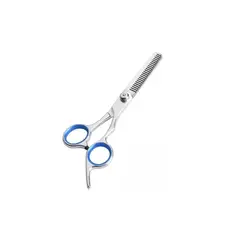 GENERICO - Tijera De Corte Pelo Profesional Entresacadora Azul