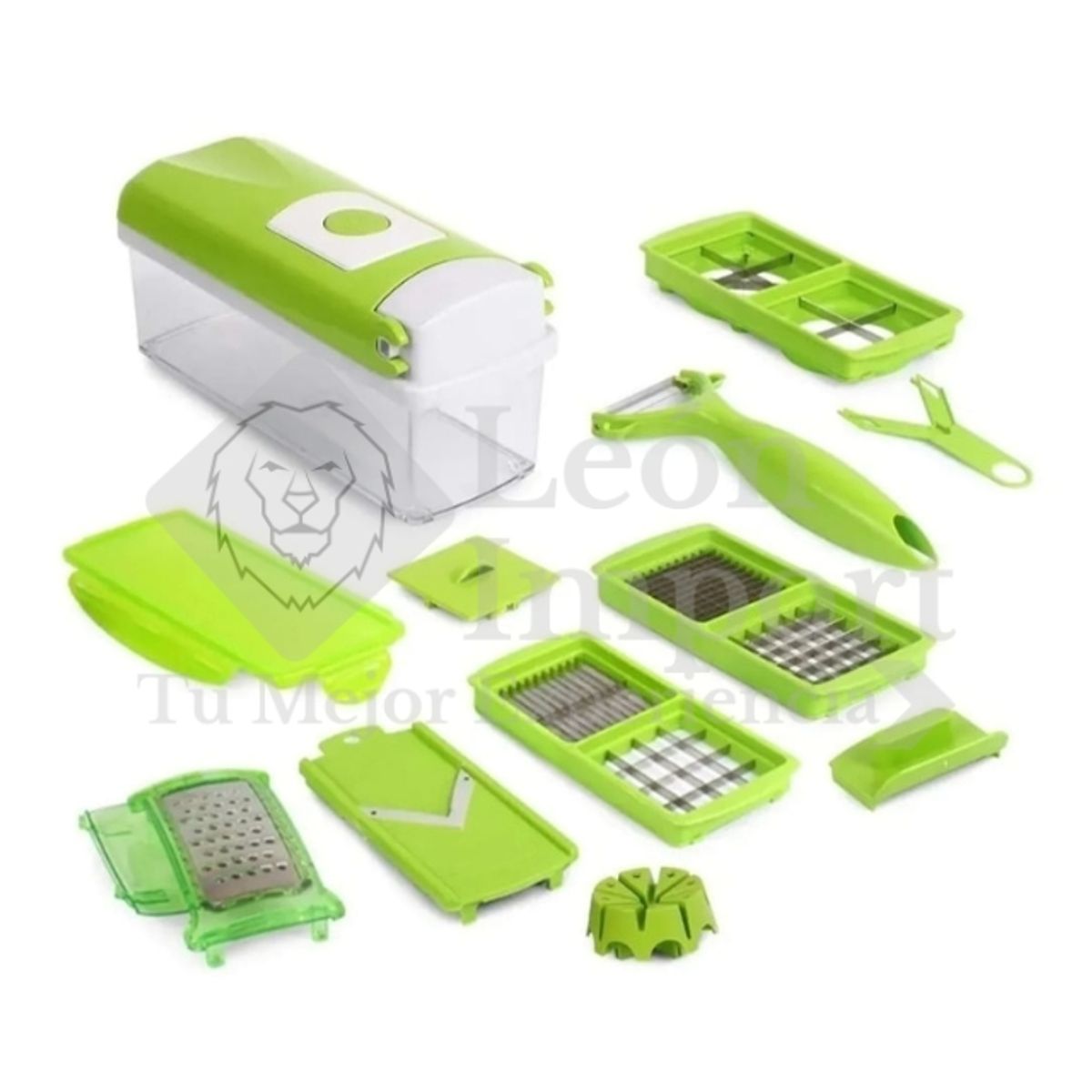 GENERICO - Picador de Vegetales Frutas Multifuncional 5 en 1