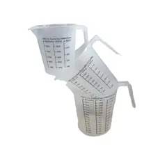 GENERICO - Set 3 Jarros Plasticos Medidas Repostería Cocina Tazas