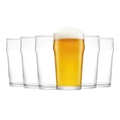 GARBO GLASSWARE - Vaso Cervecero Cotidian 510ml Set De 6 Unidades