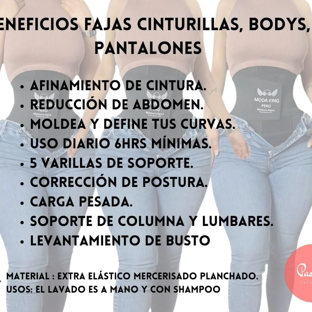 MODA KING - Cinturilla Faja Original Reloj arena Moda King Perú