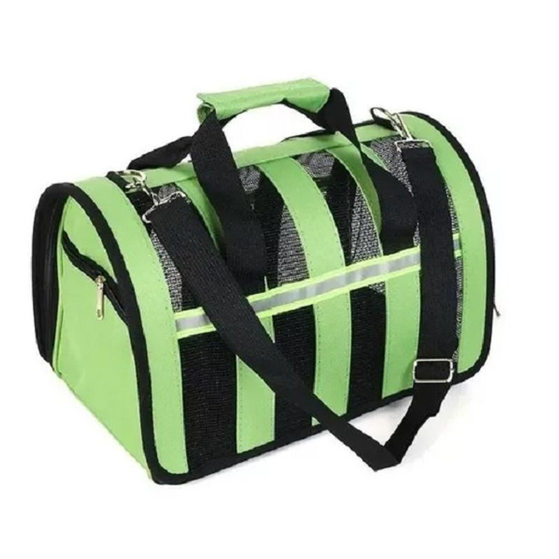 GENERICO - Bolso Transporte Mascotas Talla S 34x24x23 262131 Verde