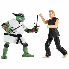 PLAYMATES TOYS - Pack TMNT Vs Kobra Kai Raphael Vs John Kreese