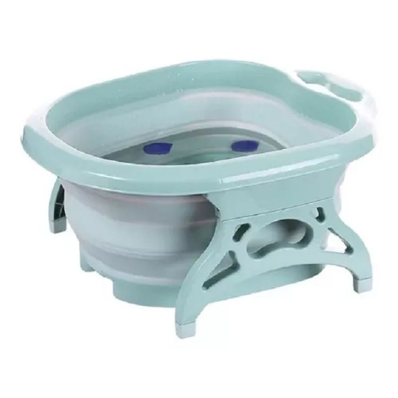 LISM - Bañera De Pies Spa Masajedor Antiestres Plegable Portátil 262074