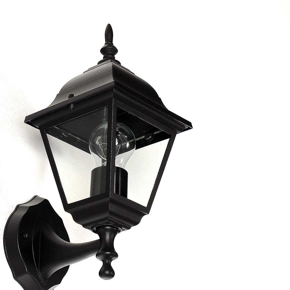 GENERICO - Farol Aplique Lorain Estilo Rústico - Vintage Negro