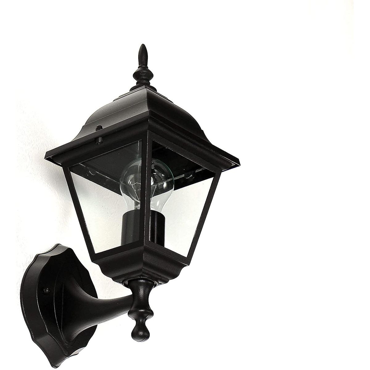 GENERICO - Farol Aplique Lorain Estilo Rústico - Vintage Negro