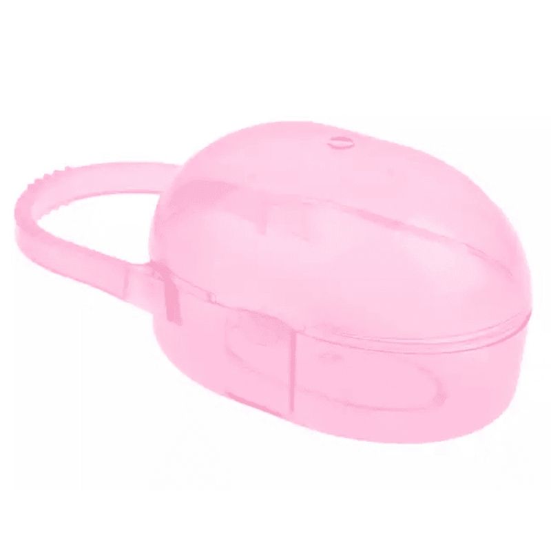 BEBE - CAJA PARA CHUPETE DE BEBE ROSADA