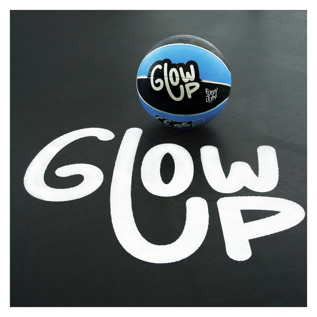 GLOWUP - Pack Cama elástica 244mt 8ft Ed Exclusiva Set de Basket