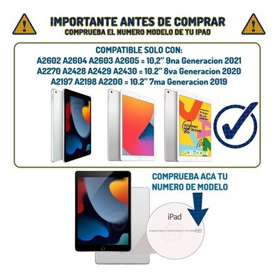 Imagen 2 del producto Mica Cristal Templado Para iPad 7 iPad 8 iPad 9 10.2