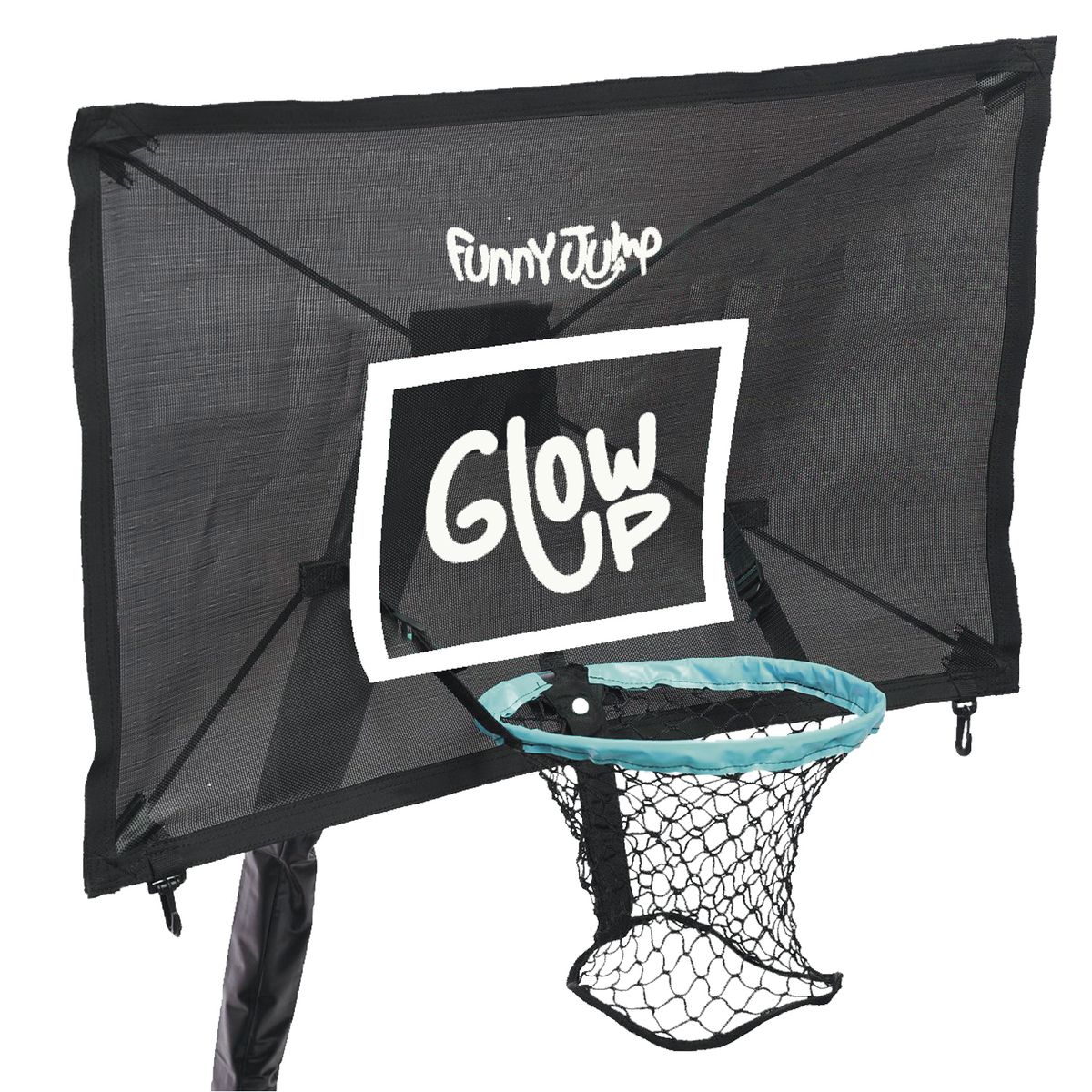 GLOWUP - Pack Cama elástica 8ft Ed Exclusiva F Set de Basketball