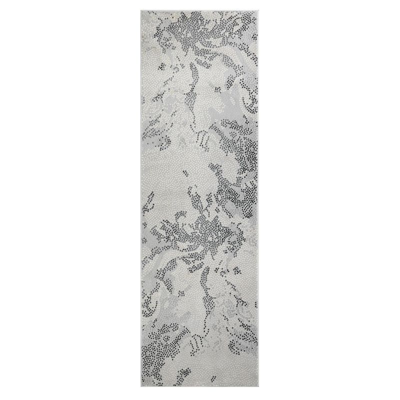 MODA ALFOMBRAS - ALFOMBRA BABIL GRIS 70 x 230 cm