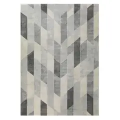 MODA ALFOMBRAS - ALFOMBRA BABIL GRIS 240 x 340 cm