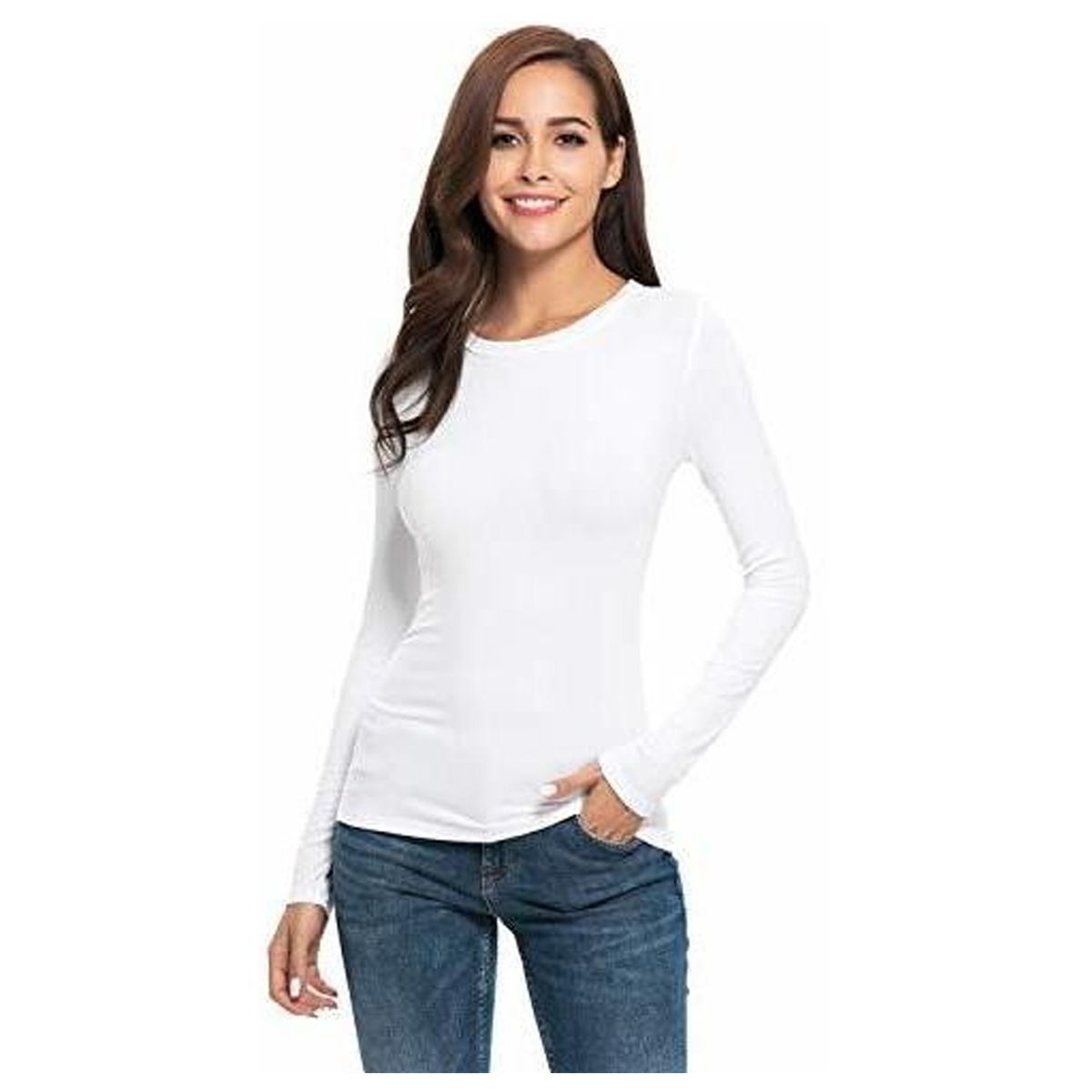EVERSO - Pack 3Camisetas Bambú Mujer Con Polar