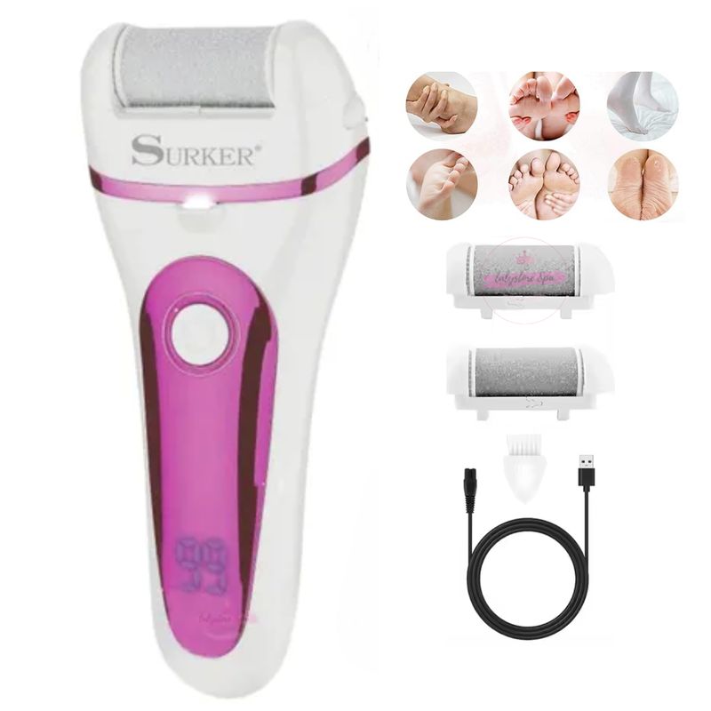 GENERICO - Removedor De Callos Maquina Exfoliadora Para Pies Recargable