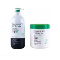 OBOPEKAL - Shampoo Argan Y Crema Reparación Profunda 1000g