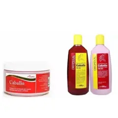 OBOPEKAL - Kit Shampoo Acond 500ml Crema De Caballo 300ml