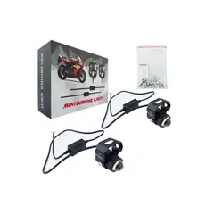 GENERICO - Neblineros LED para motos y vehículos todo terreno