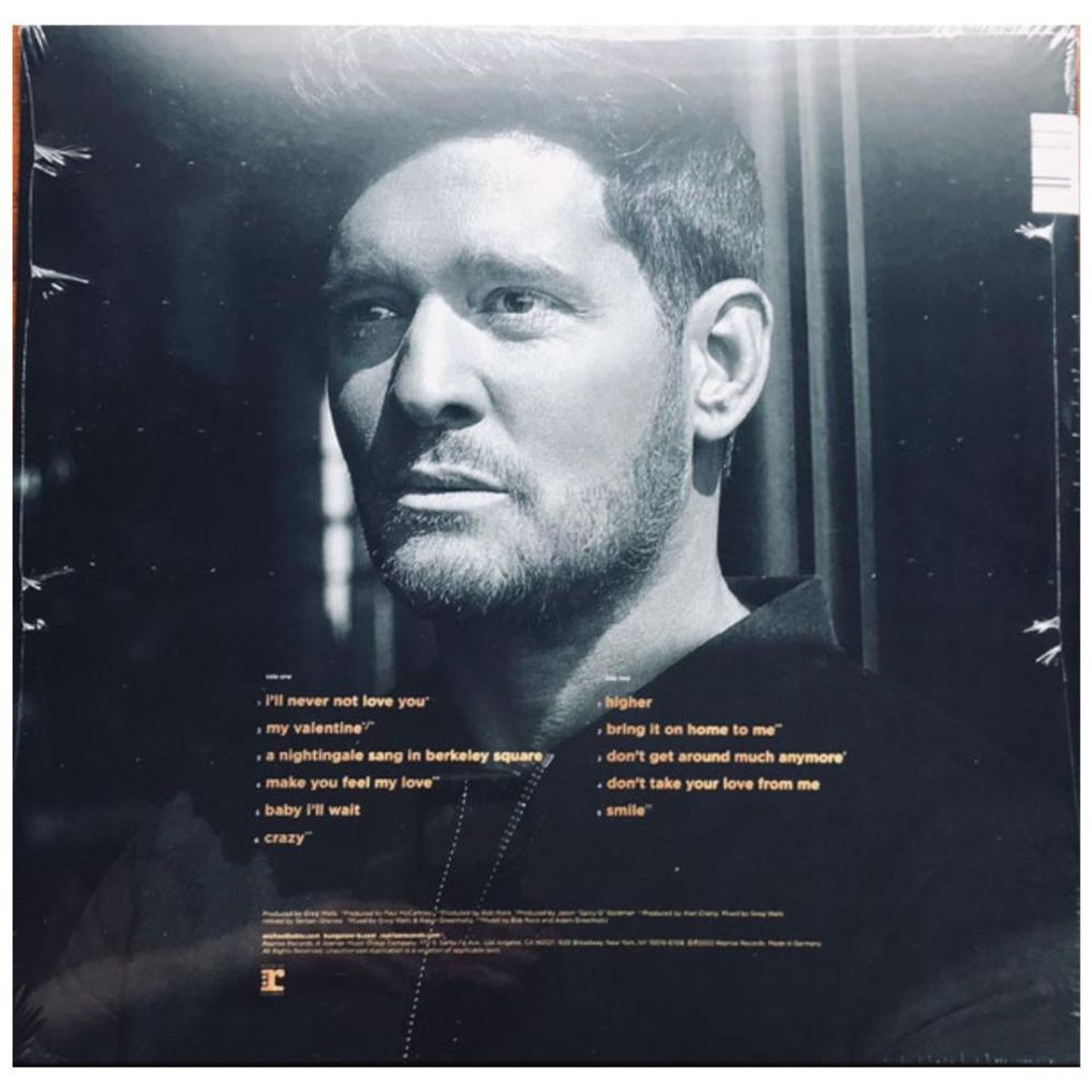HITWAY MUSIC - MICHAEL BUBLE - HIGHER (CLEAR VINYL) - VINILO