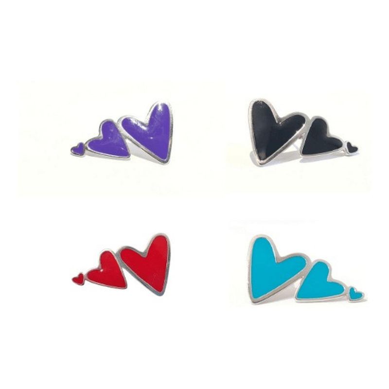 JOYAS ZJ - Aros Trepador De Corazones