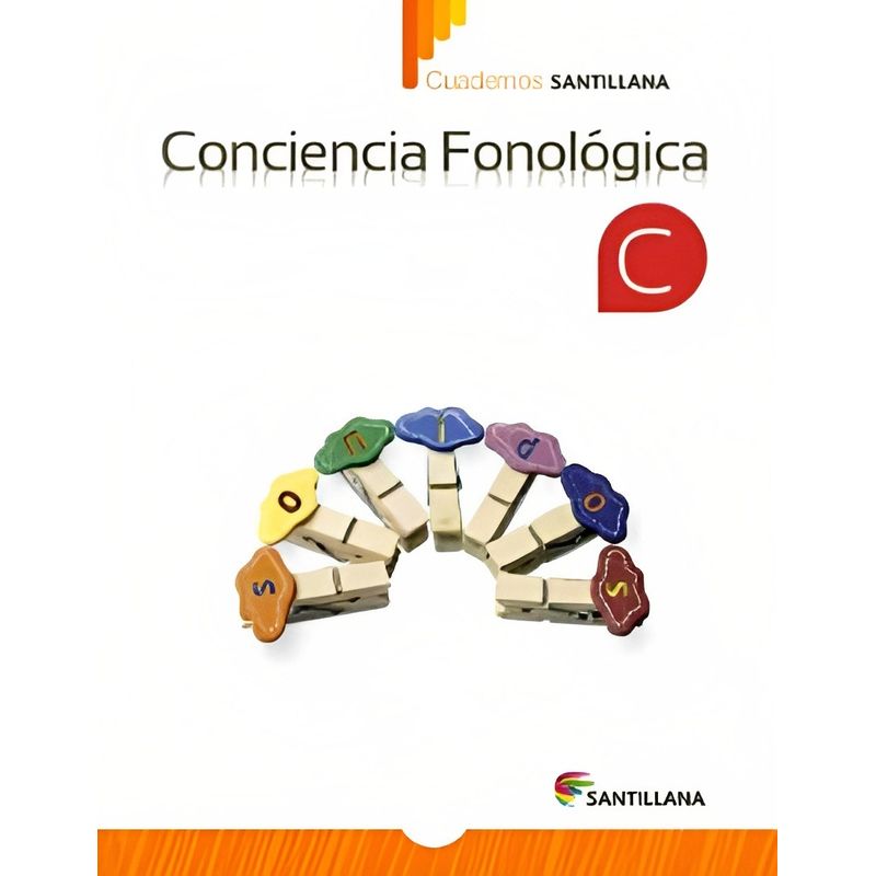 TOP10BOOKS - CUADERNO DE CONCIENCIA FONOLOGICA C - 1 BÁSICO. Editorial: Santillana